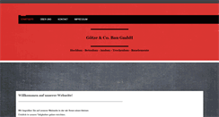 Desktop Screenshot of goetze-bau.de